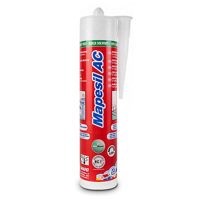 Mapei Mapesil Ac Mould-resistant Silicone Transparent 310ml
